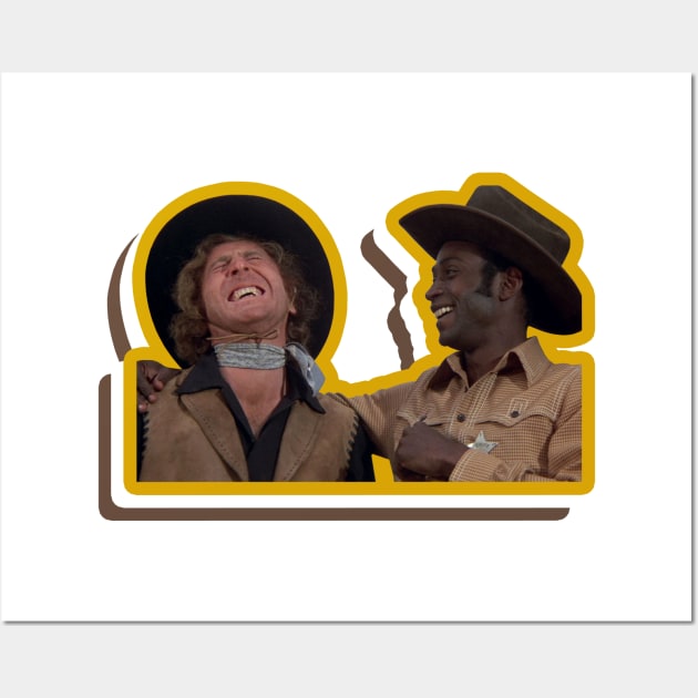 Sheriff Bart & The Waco Kid: BFFs Forever Wall Art by Xanaduriffic